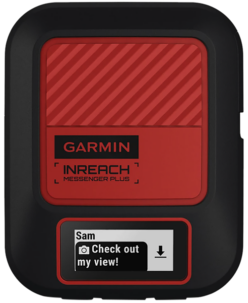 Garmin 0100288700 inReach Messenger Plus Communication/SOS/Maps Satellite Coverage Black