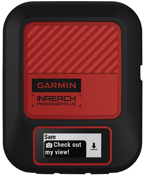 Garmin 0100288700 inReach Messenger Plus Communication/SOS/Maps Satellite Coverage Black
