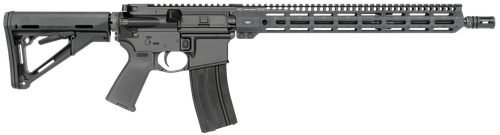 Midwest Industries MIFN16CRM15 Lightweight  223 Wylde 16" 30+1 Black Hard Coat Anodized Rec with 16" M-Lok Black 6 Position Magpul CTR Stock Black Magpul MOE Grip Right Hand