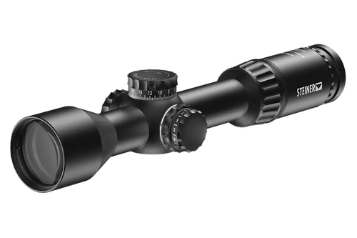 Steiner 8782 H6Xi  Black 2-12x42mm 30mm Tube, Illuminated STR-MIL Reticle