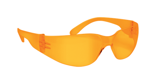 Walker's GWPWRSGLAM Sport Glasses Clearview Adult Amber Lens Polycarbonate Amber Frame