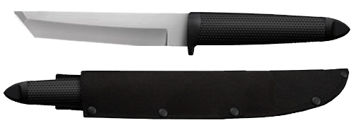 Cold Steel 20TL Lite  6" Fixed Plain Tanto 4034 Stainless Steel Blade/Black Polypropylene Handle
