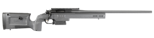 Larue Tactical LTKRGSIETE65CM23GRY Siete 6.5 Creedmoor 23" Threaded Barrel, Picatinny Rail Receiver, Larue KRG Bravo Gray Polymer Chassis