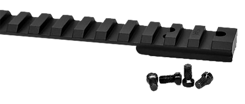 Warne V45020MOA Vapor Picatinny Rail Black Anodized Aluminum Howa 1500/Weatherby Vanguard Except Weatherby MK V Short Action, 20 MOA