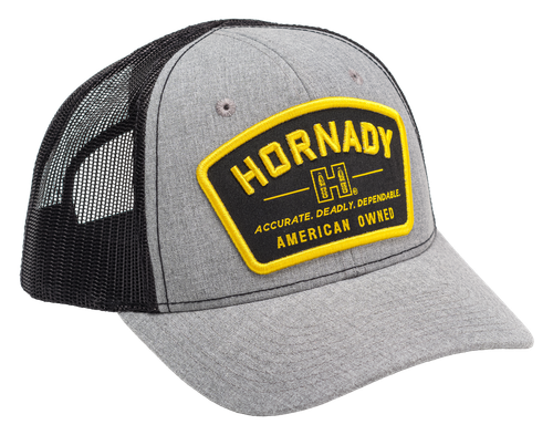 Hornady 99236 Hornady Cap  Gray/Black Structured