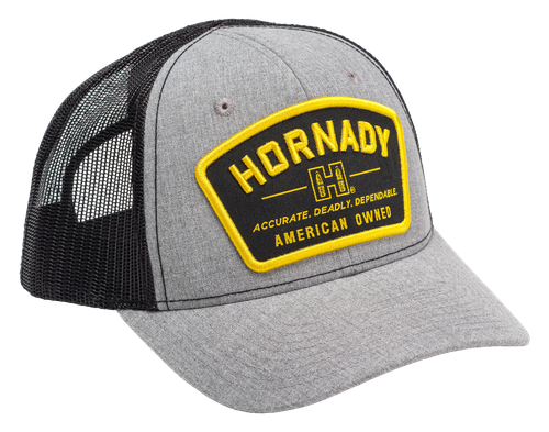 Hornady 99236 Hornady Cap  Gray/Black Structured