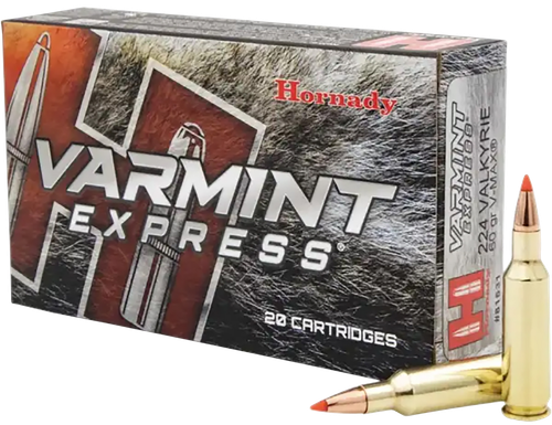 Hornady 81531 Varmint Express  224Valkyrie 60gr Hornady V Max 20 Per Box/10 Case