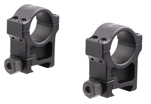 Trijicon AC22006 Riflescope Rings  Black Hardcoat Anodized  1"  Extra High