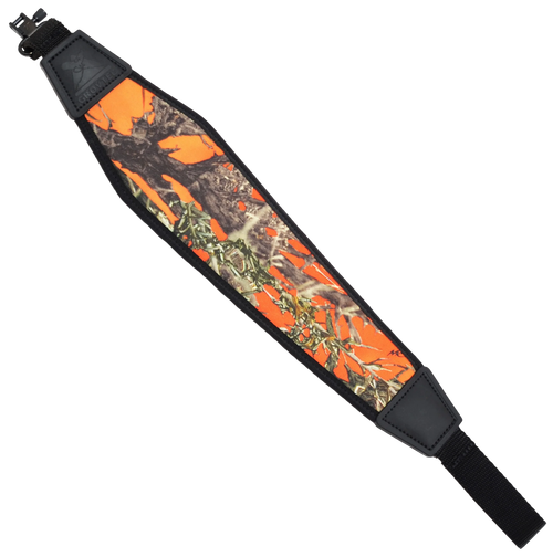 GrovTec US Inc GTSL32 GT  TrueTimber Blaze Orange Nylon 48" OAL Adjustable Rifle/Shotgun