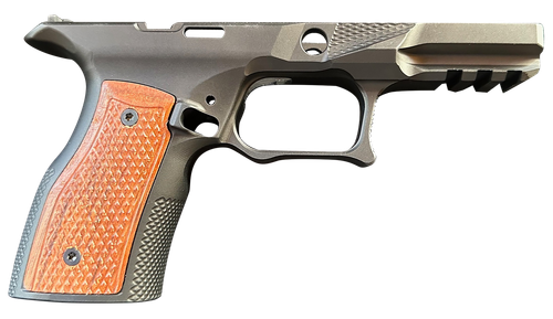 Sharps Bros SBGM16 Echelon Grip Module Black Anodized 7075 Aluminum Frame Cherry Grip