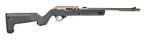 Magpul MAG808-GRY X-22 Backpacker Stock Stealth Gray Synthetic for Ruger 10/22 Takedown