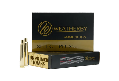 Weatherby BRASS300CT50 Select Plus Unprimed Cases 300 Wthby Mag Rifle Brass 50/Box