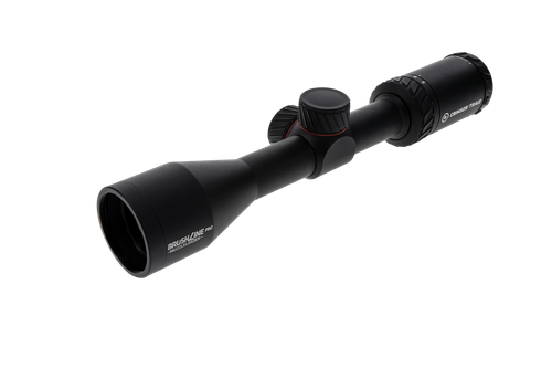 Crimson Trace 0101540 Brushline Pro Black Anodized 3-9x40mm 1" Tube BDC Muzzleloader Reticle