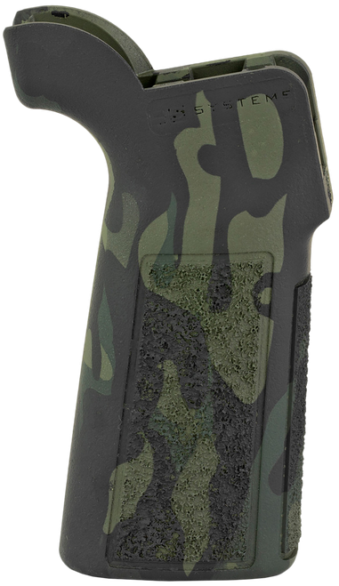 B5 Systems PGR1426 Type 23 P-Grip  Black Multi-Cam Polymer, Aggressive Textured, Fits AR-Platform