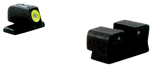 Trijicon 600573 HD Night Sights  Green/Tritium Yellow Outline Front Sight-Green Tritium Black Outline Rear Sight Sig Sauer P225/P226/P228 #8 Front/#8 Rear