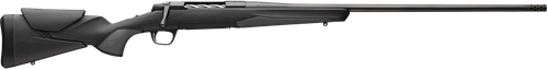Browning 036003218 X-Bolt 2 Hunter Full Size 308 Win 4+1 22" Matte Black Threaded Sporter Barrel, Matte Black Drilled & Tapped Steel Receiver, Black Adjustable Vari-Tech w/Grip Module Synthetic Stock