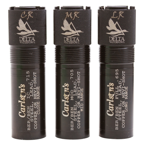 Carlson's Choke Tubes 07119 Delta Waterfowl  Berretta/Benelli Mobil 12 Gauge Mid/Long/Close Range 17-4 Stainless Steel