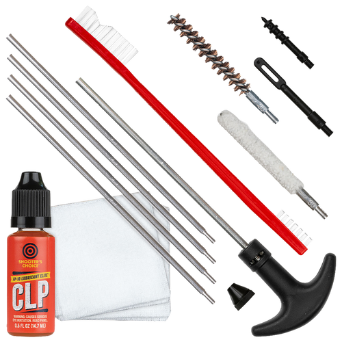 Shooters Choice SHFSRK30 Gun Rod Cleaning Kit Rifle .30 Caliber