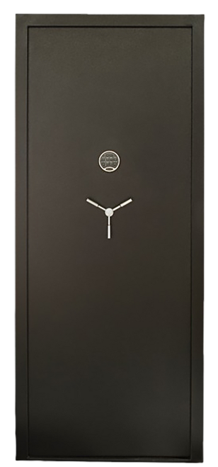 SnapSafe 75415 Vault Door  In-Swing Black 12 Gauge Steel 36.8" W x 81"H Access Code/Key Entry
