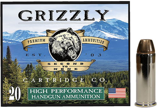 Grizzly Ammo GC44SP5   44Special 240gr Jacketed Hollow Point 20 Per Box/10 Case