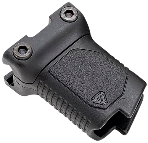 Strike Industries ARCMAGRAILSBK Angled Vertical Grip Short Black Polymer with Cable Management Storage for Picatinny Rail