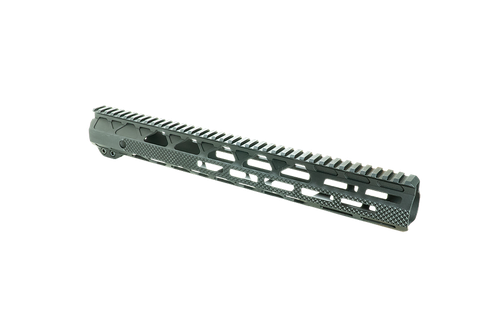 Timber Creek Outdoors G15HGBL Greyman  Aluminum 15" M-LOK Handguard for AR-15