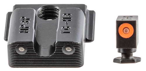 TruGlo TG231MP3C Tritium Pro  Black | Green Tritium Orange Outline Front Sight Green Tritium Rear Sight