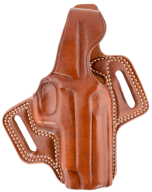 Galco FL248R Fletch  OWB Tan Leather Belt Slide Fits Sig P220 Fits Sig P226 Fits Browning BDA Right Hand