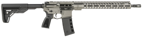 FN 36100652 FN 15 Tac3 5.56x45mm NATO 30+1 16" Chrome-Lined Barrel, Gray Anodized Rec/M-LOK Handguard, Black 6 Position Collapsible Stock, Optics Ready