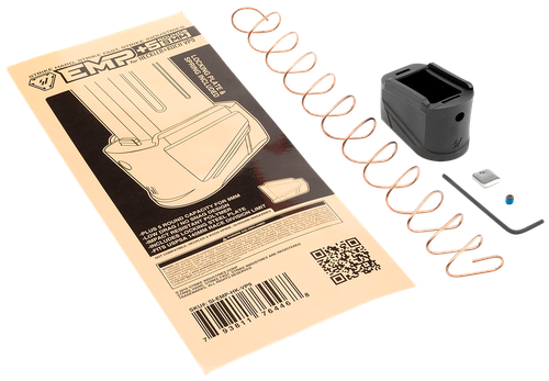 Strike Industries EMPHKVP9 Enhanced Magazine Plate  Extended +5rd 9mm Luger Black Polymer for H&K VP9