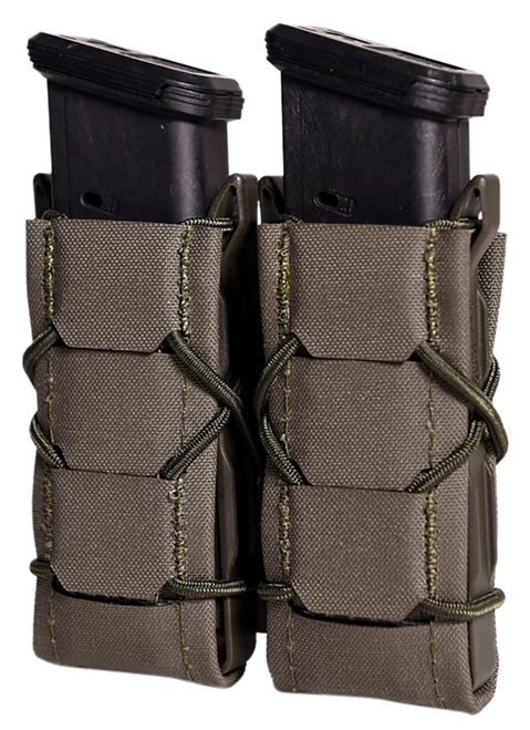 High Speed Gear 24PT02OD TACO Gen 2 Double OD Green Nylon Laminate MOLLE Mount Pistol