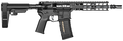 Radian Weapons R0052 Model 1 Pistol 300 Blackout 30+1 9", Black, Billet Rec, M-Lok Handguard, Smooth Buffer Tube (No Brace), Magpul Grip, Ambi Controls, Dead Air QD Flash Hider, Adj. Trigger