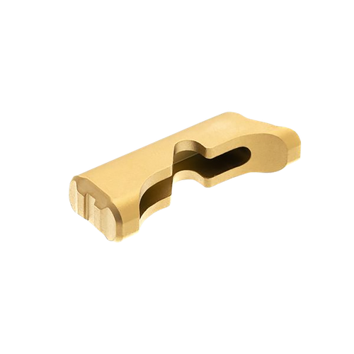 Tyrant CNC TDECHEMRGOLD  Extended Magazine Release Springfield Echelon PVD Gold Steel