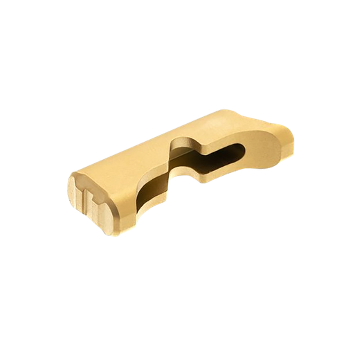 Tyrant CNC TDECHEMRGOLD  Extended Magazine Release Springfield Echelon PVD Gold Steel