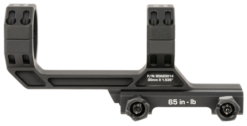 Sig Sauer Electro-Optics SOA20014 Alpha MSR Scope Mount/Ring Combo Black Anodized Aluminum 30mm Tube, 1913 Picatinny Rail Mount