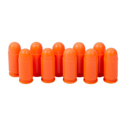 9MM MAKAROV ORANGE DUMMY ROUNDS 10/PACK