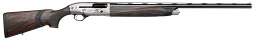 Beretta USA J40AN18 A400 Upland 12 Gauge 28" Black Barrel 3" 2+1, Nickel Engraved Metal, Xtra Grain Walnut Kick-Off Stock