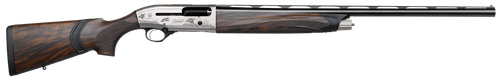 Beretta USA J40AN18 A400 Upland 12 Gauge 28" Black Barrel 3" 2+1, Nickel Engraved Metal, Xtra Grain Walnut Kick-Off Stock