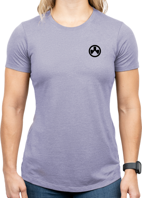 Magpul MAG1340-530-2X Groovy Women's Orchid Heather Cotton/Polyester Short Sleeve 2XL