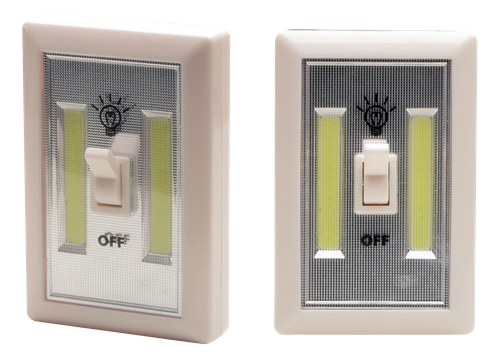 Cyclops CYCCOB2PK Light Switch  200 Lumens LED Ivory Plastic 2 pk