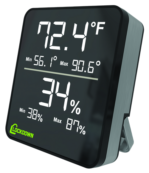 LOCKDOWN 1116774 DIGITAL HYGROMETER