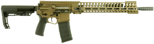 Patriot Ordnance Factory 01145 P415 Edge 223 Rem,5.56x45mm NATO 16.50" 30+1 Burnt Bronze Rec Black 6 Position MFT Stock/Grip