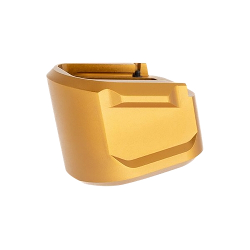 Tyrant CNC TDECHEMAGEX17GOLD  Magazine Extension 9mm Fits Springfield Echelon 5rd Gold Aluminum