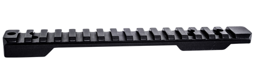 Weatherby P00252705 Picatinny Rail  Black Hardcoat Anodized Alloy Fits Weatherby Mark V Magnum 9-Lug Action