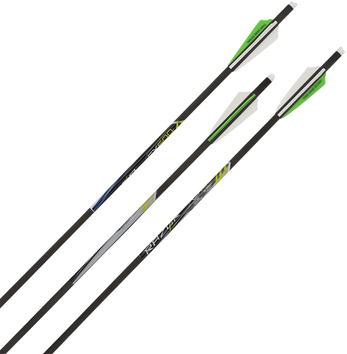 Allen 93120 CX600 Crossbow Bolts Black 20" Carbon Fiber 3 Pack