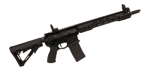 Franklin Armory 1241BLK M4 XTD 5.56x45mm NATO 16" 30+1 Black Hard Coat Anodized Salt Bath Nitride Adjustable Magpul CTR Stock Black Ergo Ambi SureGrip Grip Right Hand