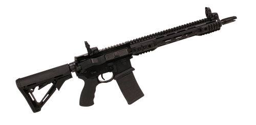 Franklin Armory 1241BLK M4 XTD 5.56x45mm NATO 16" 30+1 Black Hard Coat Anodized Salt Bath Nitride Adjustable Magpul CTR Stock Black Ergo Ambi SureGrip Grip Right Hand