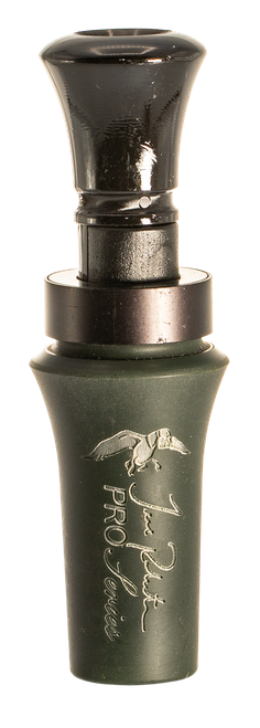 Duck Commander DCPROAOD Jase Pro Series  Open Call Double Reed Mallard Hen Sounds Attracts Ducks OD Green Acrylic