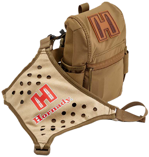 Hornady 99163 Bino Case  Tan Harness Magnetic Closure