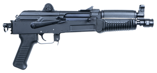 Arsenal SAM7K44 SAM7K  7.62x39mm 5+1 8.50" Black Steel Threaded Barrel, Black Aluminum Forged & Milled Receiver, Black Polymer Grips